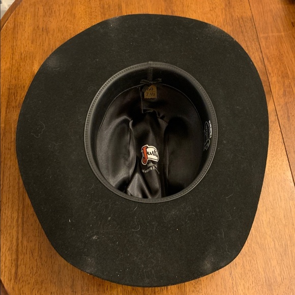 Justin Black Hills Western Cowboy Hat - Picture 2 of 6
